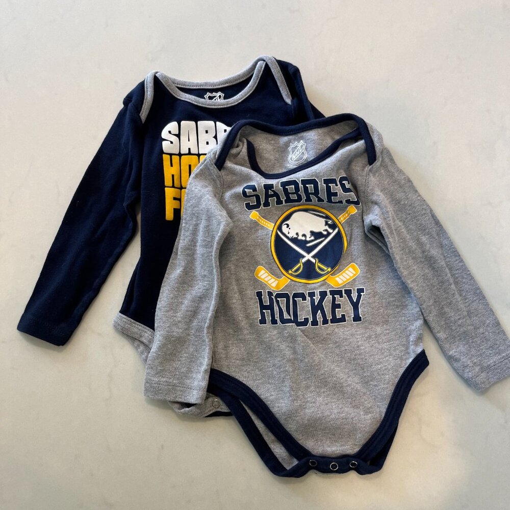 2-pack Buffalo Sabres 24-month onesies